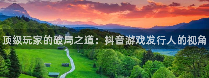 天辰平台测速登录不上怎么办：顶级玩家的破局之道：抖音游戏发行人的视角